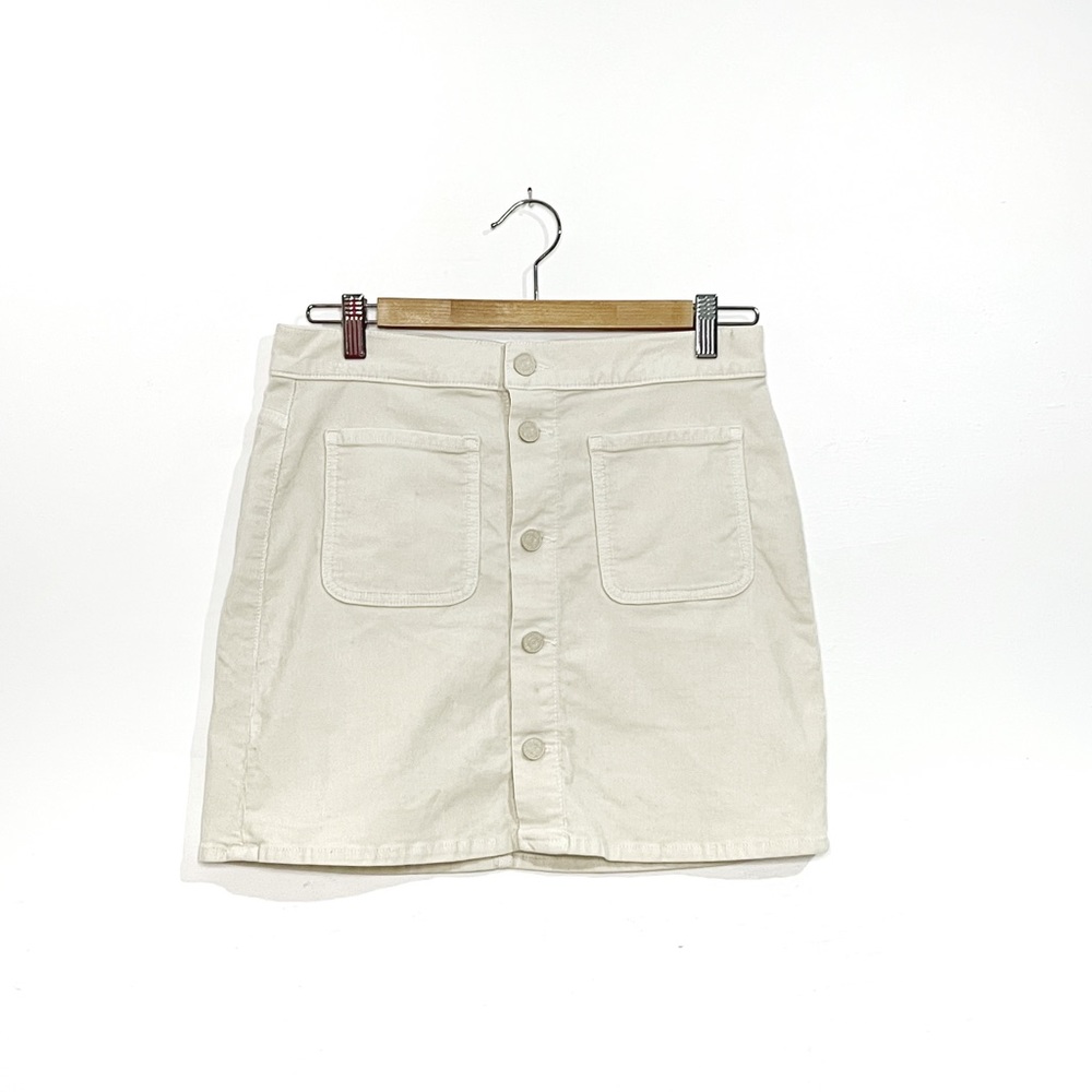 Mother | Cream Skirt